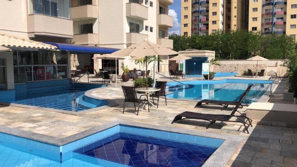 Flat 111 Mont Blanc Caldas Novas Leia Atentamente O Anuncio Exteriör bild